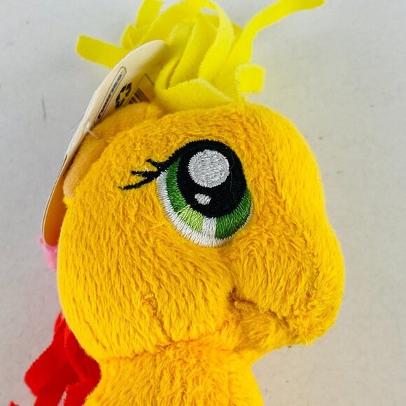 Hasbro Funrise Apple Jack Green Eyes Shredded Hair 2014 Plush Animal Kids - Picture 3 of 5